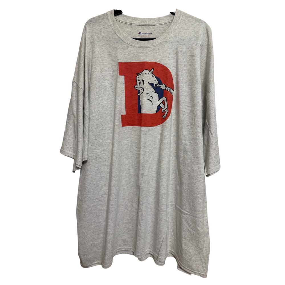 Champion Denver Broncos Graphic T-Shirt Mens Size 3XL